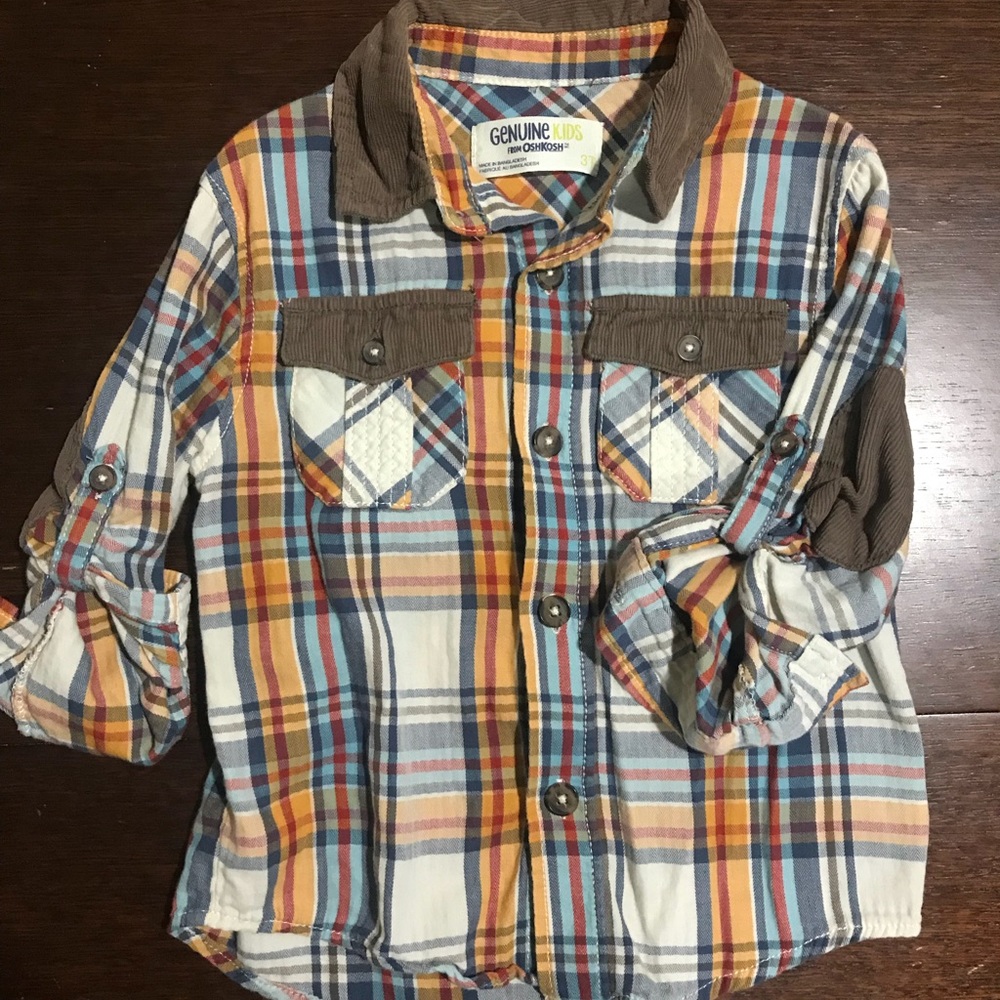 Boys Button Up